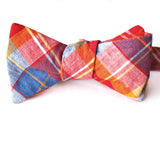 Self-Tie & Adjustable Bow Tie - Corona Heights Plaid