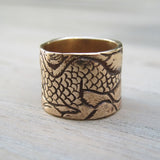 Shantaram Bronze Ring Dragon Body