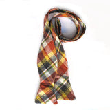 Self-Tie & Adjustable Bow Tie - Presidio Yellow Plaid