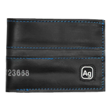 Bike Tube Wallet - Blue Stitching