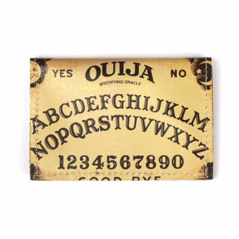 Leather Wallet /Card Case - Ouija