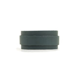 Leather Wrist Cuff with Buckle - Ocean Green