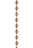 2mm Ball Chain - Oxidized Brass