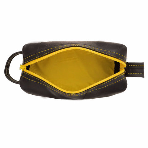 Elliott Mini Travel Toiletry Bag in NEW Colors - Made from Recycled Truck Tubes