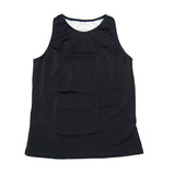 The Flatsea - Full Compression Swim Tank in Black