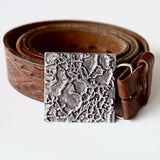 Pewter Belt Buckle - Hickory