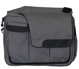 Diaper Bag - Grey Pinstripe