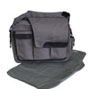Diaper Bag - Grey Pinstripe