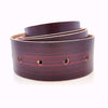 Red Distressed Leather Belt