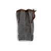Dispatch Lunch Bag - Gray Waxed Canvas & Brown Leather