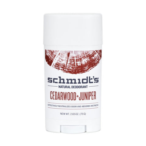 Schmidt’s Natural Deodorant Stick - Cedarwood & Juniper