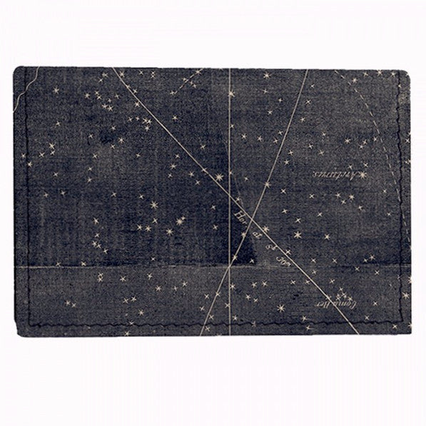 Leather Wallet / Card Case - Star Map